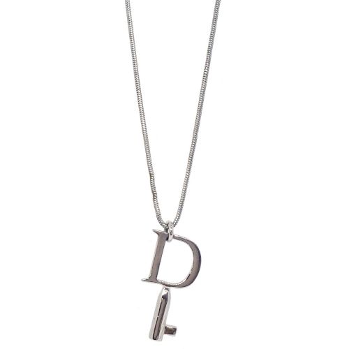 Christian Dior Key Charm Silver Chain 