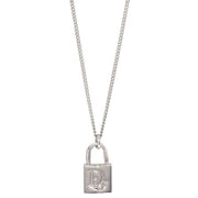 dior padlock necklace price