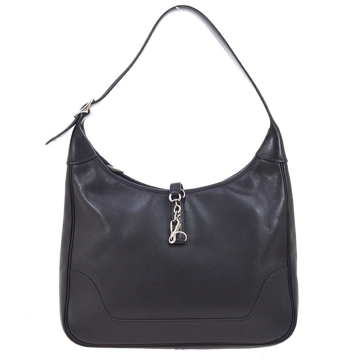 hermes black shoulder bag