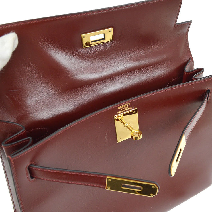 hermes box sellier kelly 28 bag