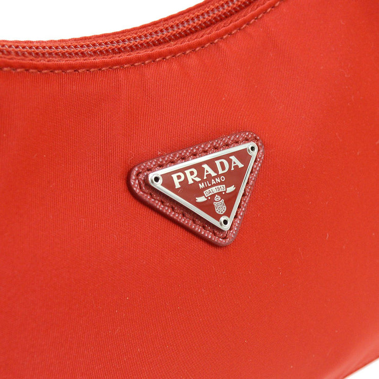 prada milano dal 1913 purse red