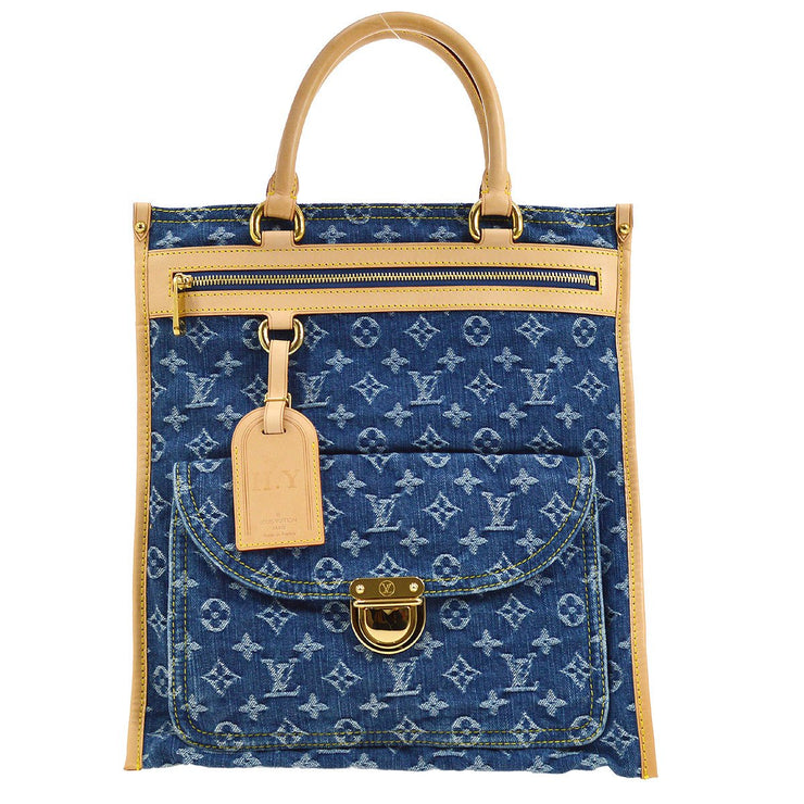 Louis Vuitton Vintage - Monogram Denim Neo Speedy Bag - Denim - Leather  Handbag - Luxury High Quality - Avvenice