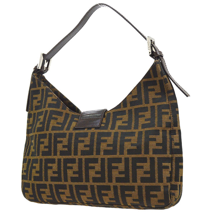 fendi zucca hobo shoulder bag