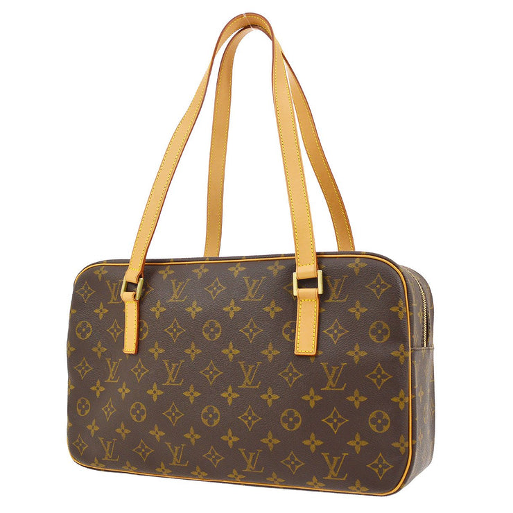 Pre-Owned Louis Vuitton Limited Edition Neo Monogram Revelation Papillon  Black Leather GM Bag