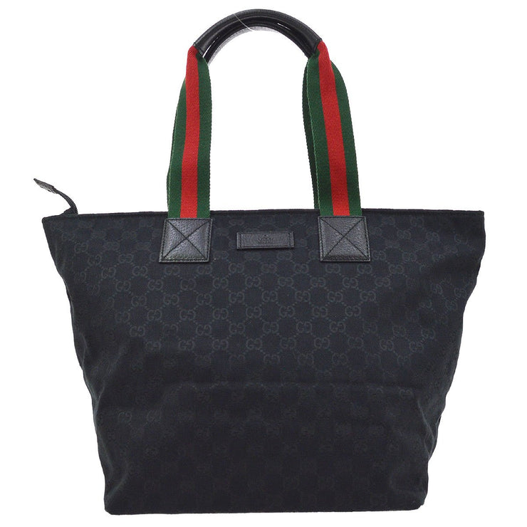 GUCCI GG Shelly Line Hand Tote Bag 