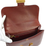 hermes constance burgundy