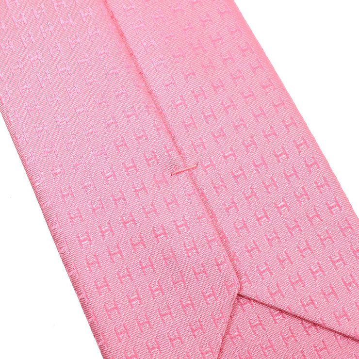 pink hermes tie