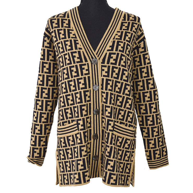 fendi zucca cardigan