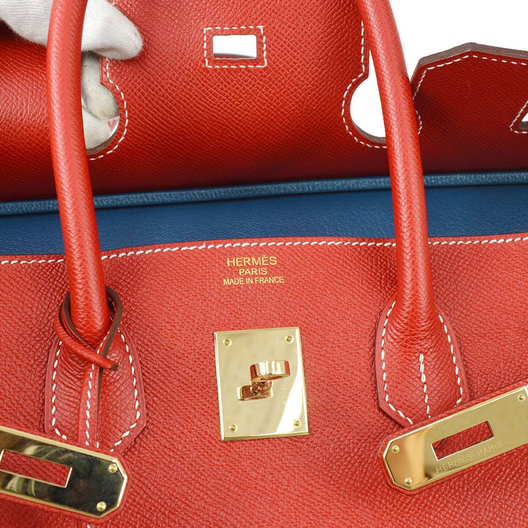 birkin 35 rouge casaque epsom bag