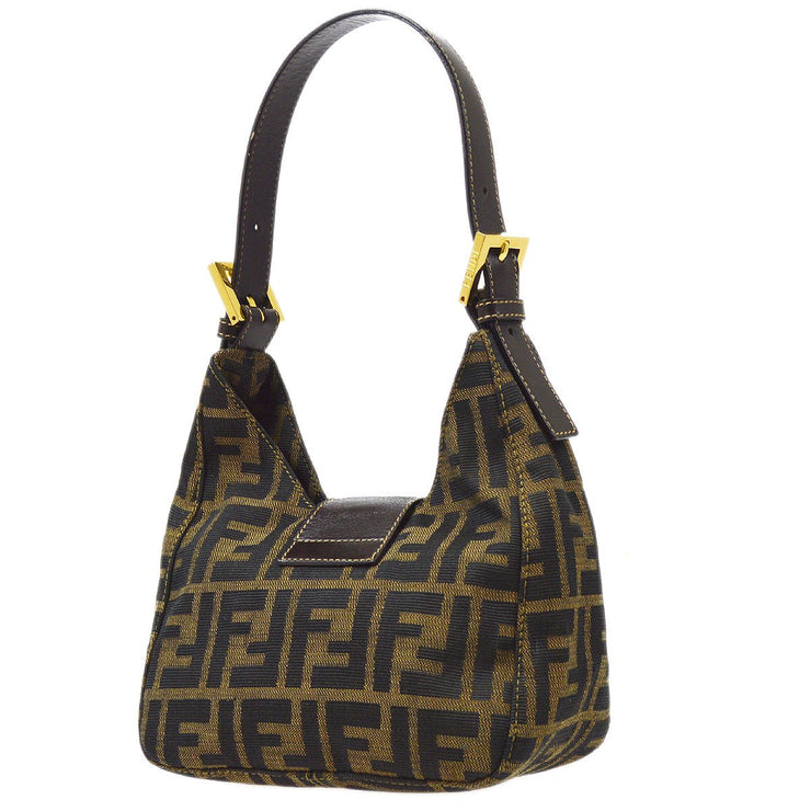 fendi zucca hobo shoulder bag