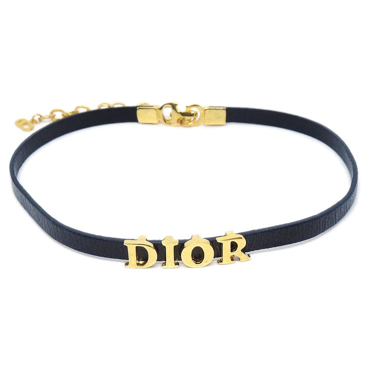 dior black choker