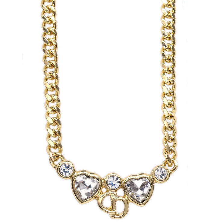 dior rhinestone necklace