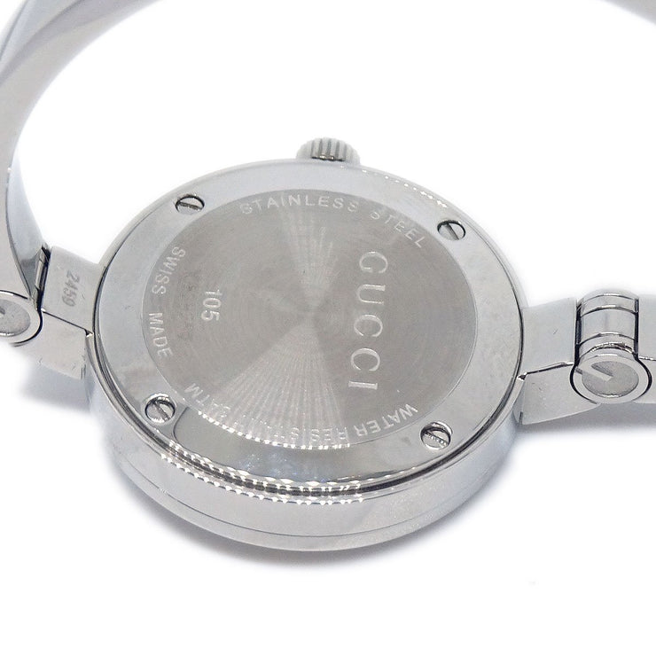 gucci quartz watch silver