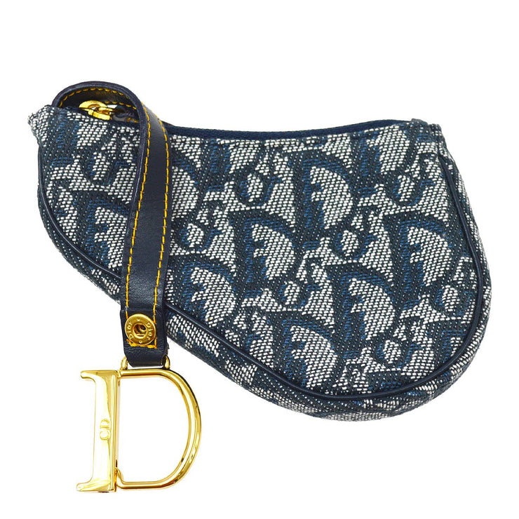 dior saddle coin pouch