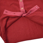 CHANEL 1998 Red Cashmere Cardigan #38