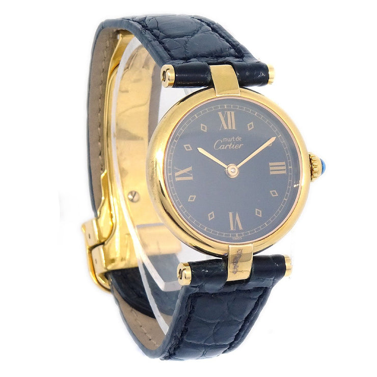 cartier lady must de vermeil