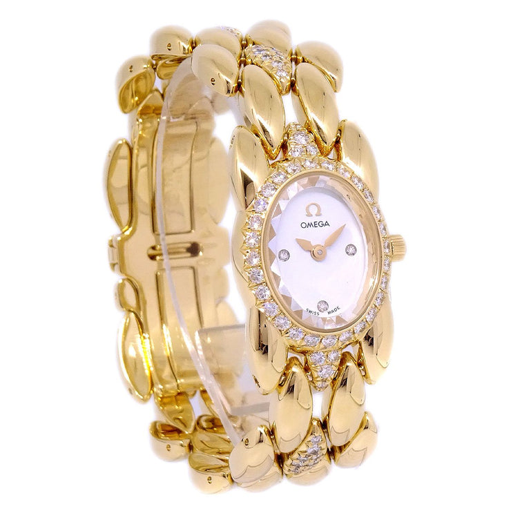 omega sapphette ladies watch