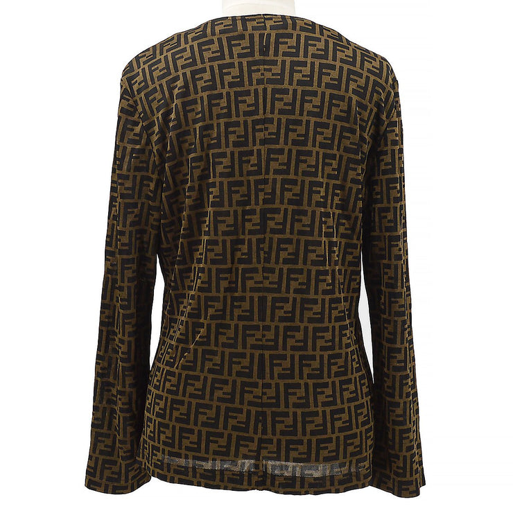 fendi cardigan brown