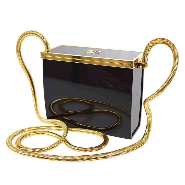 CHANEL dark blue denim diamond handle square box chain bag cosmetic bag  Luxury Bags  Wallets on Carousell
