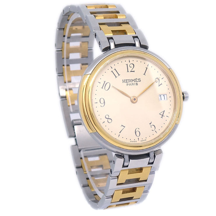 hermes gold watch ladies