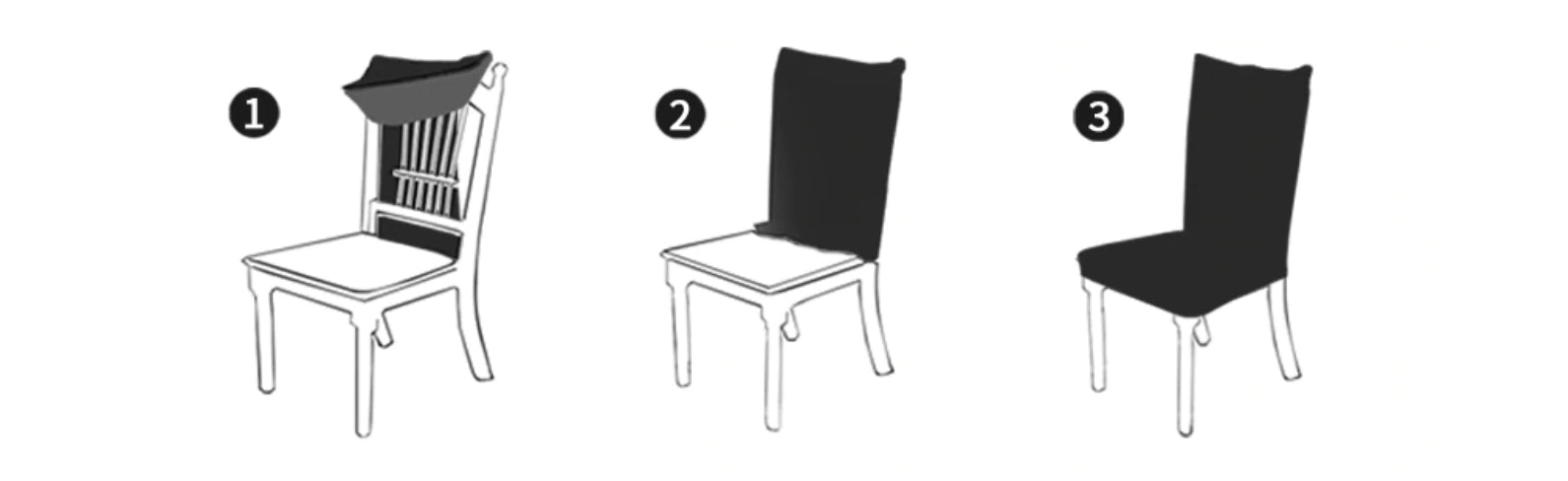 Comment installer ma housse de chaise ? Instructions par etapes pour l'installation