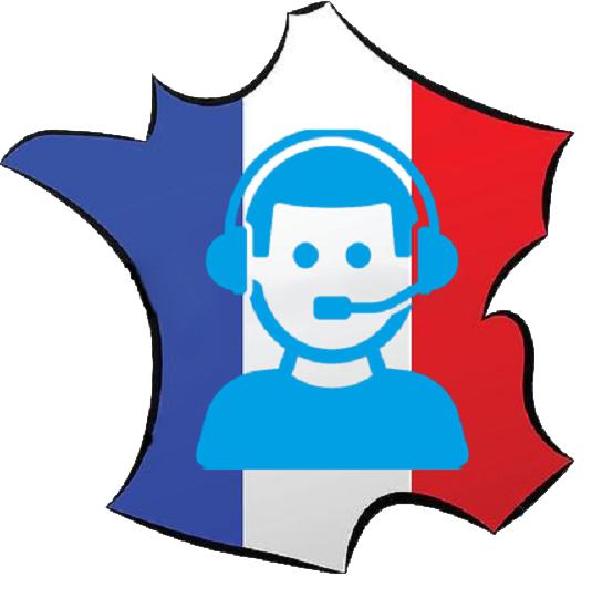 icone Service Client Francais France