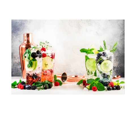 mocktails, sibo diet, naturopath brisbane, christmas drinks, bloated belly