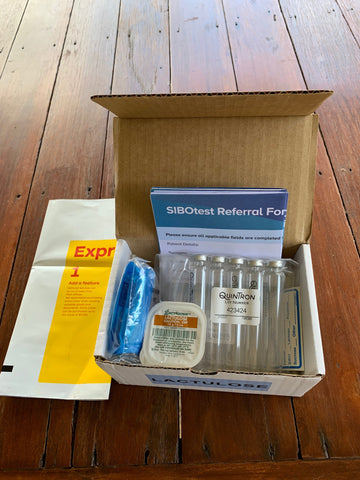 Katrina Froome Naturopathy SIBO breath test kit