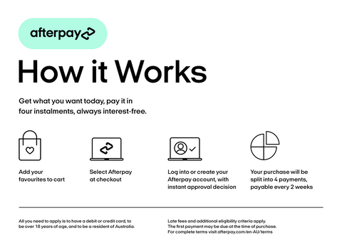 Scarlette The Label  Afterpay - How It Works