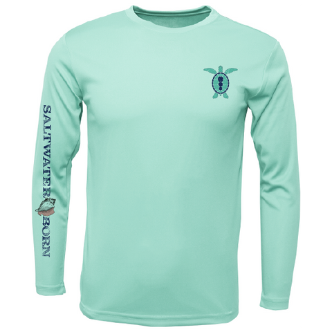 Stone Crab Long Sleeve UPF 50+ Dry-Fit Shirt – Saltwater Born