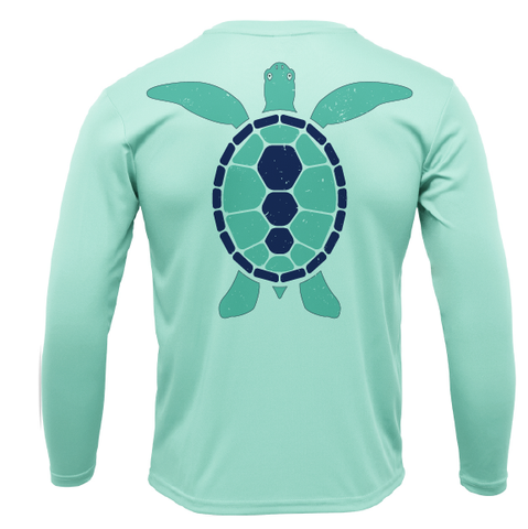 Key West, FL Baby Turtles Long Sleeve UPF 50+ Dry-Fit Shirt – Saltwater Born