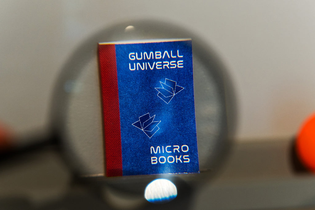 'Mirco Books - Gumball Universe', Lady Liberty Press & Lucky Punch Press, 2022 (Photo: Malte Spindler)