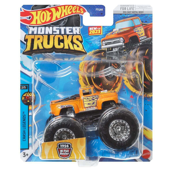 Hot Wheels Monster Trucks 1:64 Scale Mix 7 (G) Case of 8 Vehicles