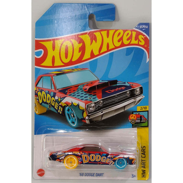 Monster Trucks HW Flames Hot Wheels Delivery Diecast Car #2/5