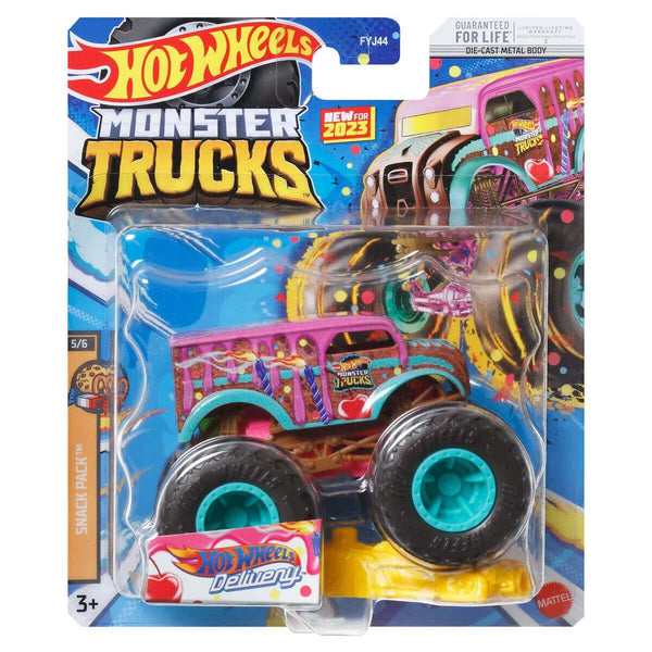 Hot Wheels Monster Trucks 1:24 Scale 2023 Mix 12 – Hot Match