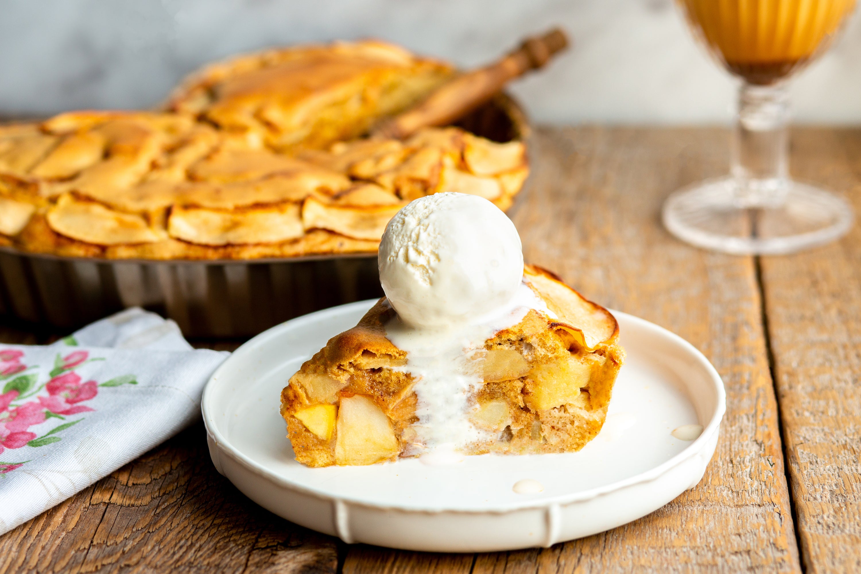 Apple Pie With Ice Cream