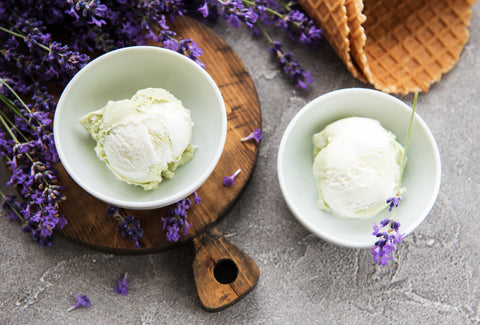 Lavender Honey Ice Cream, 5 Ice Cream Flavors to Fill Your Ice Cream Cup this Spring!