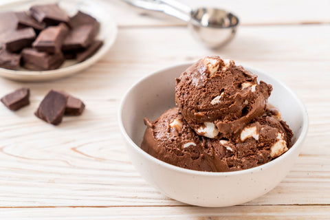Marshmallow Ice Cream, How to Make Hot Cocoa Ice Cream