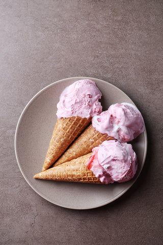 Pink Ice Cream in Waffle Cones, 5 Mother's Day Ice Cream Flavors to Feature in Your Ice Cream Shop