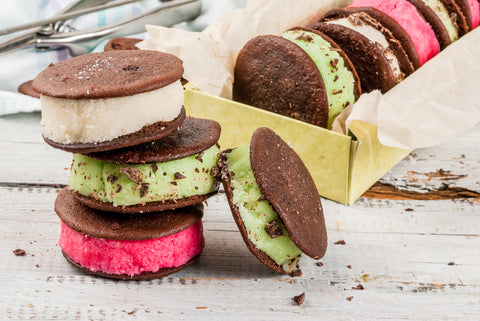 Ice Cream Sandwiches, How to Make Cookie Ice Cream Sandwiches for Your Ice Cream Shop