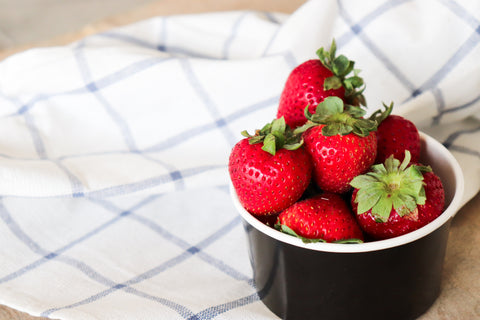 Strawberries in Cup, 10 Ice Cream Flavors you Should be Serving this Valentine’s Day