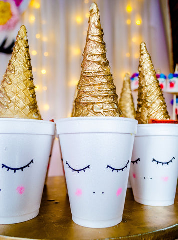 Gold Ice Cream Cone, The Golden Sundae: the Perfect New Years Treat