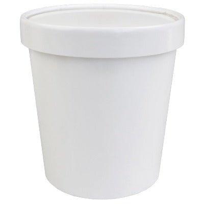 1 1/2 Gallon Plastic Ice Cream Tubs (Without Lids) - 10 Count