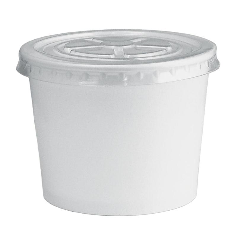 UNIQIFY® 4 oz White Ice Cream Cups