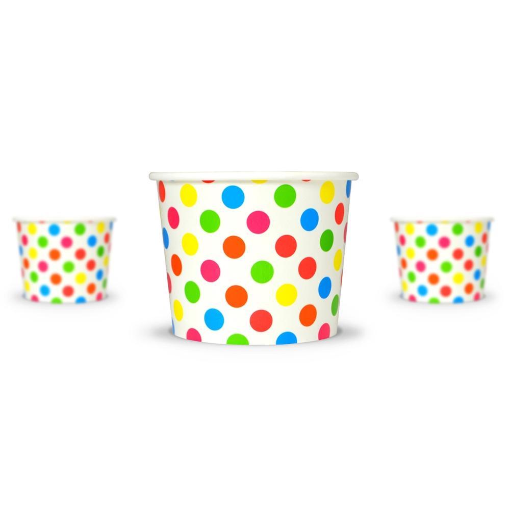 UNIQIFY® 4 oz White Ice Cream Cups