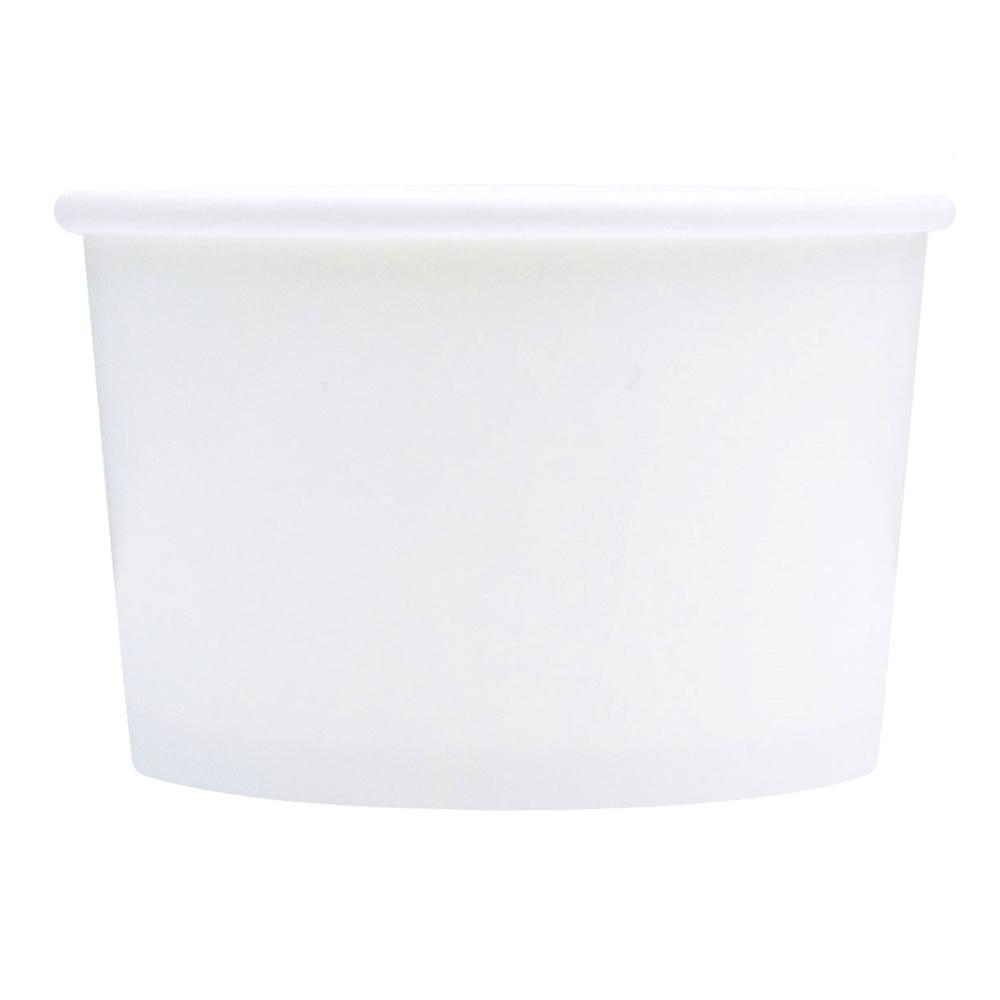 Heavy Duty Soup Containers & Lids Disposable Takeaway Ice Cream Tubs  12oz/16oz