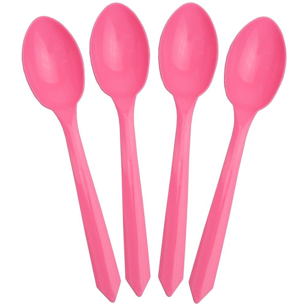 UNIQIFY® Mixed Colors Heavy Duty Ice Cream Spoons