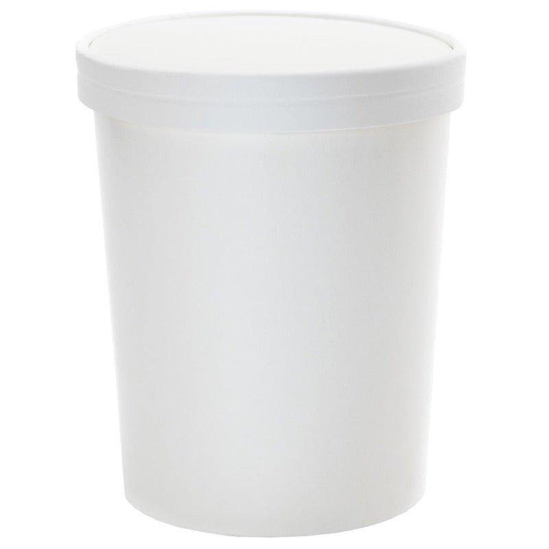 Belinlen 40 Count (16 oz) One - Pint Frozen Dessert Containers with Lids  Ice Cream Cups with Lids