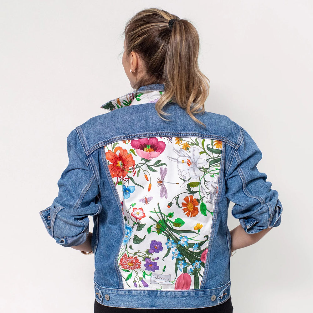 gucci floral denim jacket