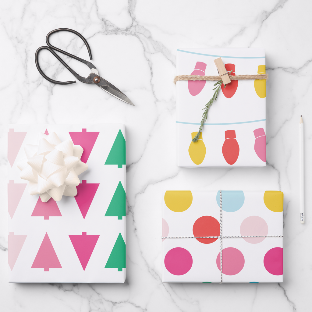 Matte Christmas Wrapping Paper, Zazzle